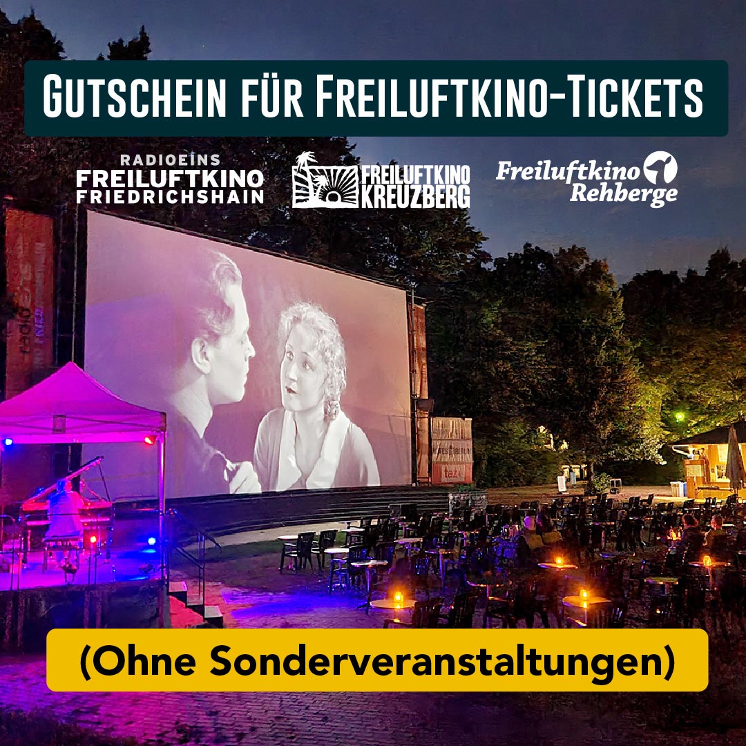 Gutschein für Freiluftkino