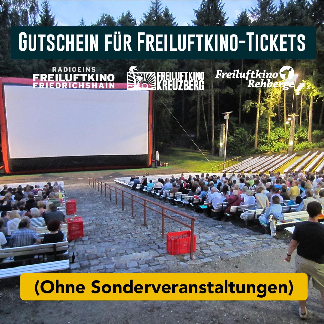 Gutschein für Freiluftkino