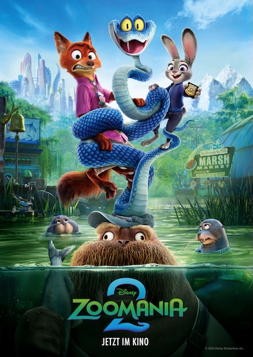 Filmplakat: Familientag: Zoomania 2 7,50 € für Alle