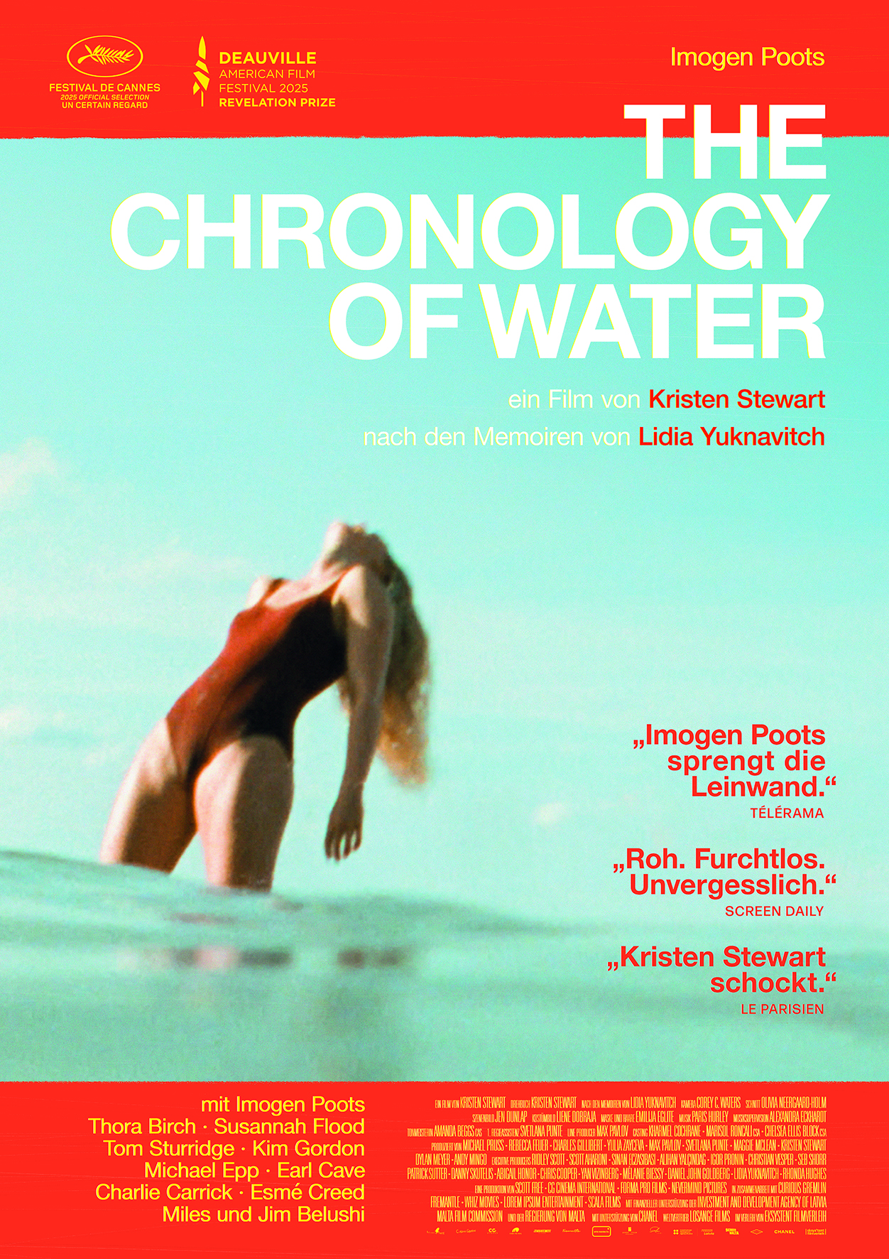 Filmplakat: Kristen Stewart: The Chronology of Water
