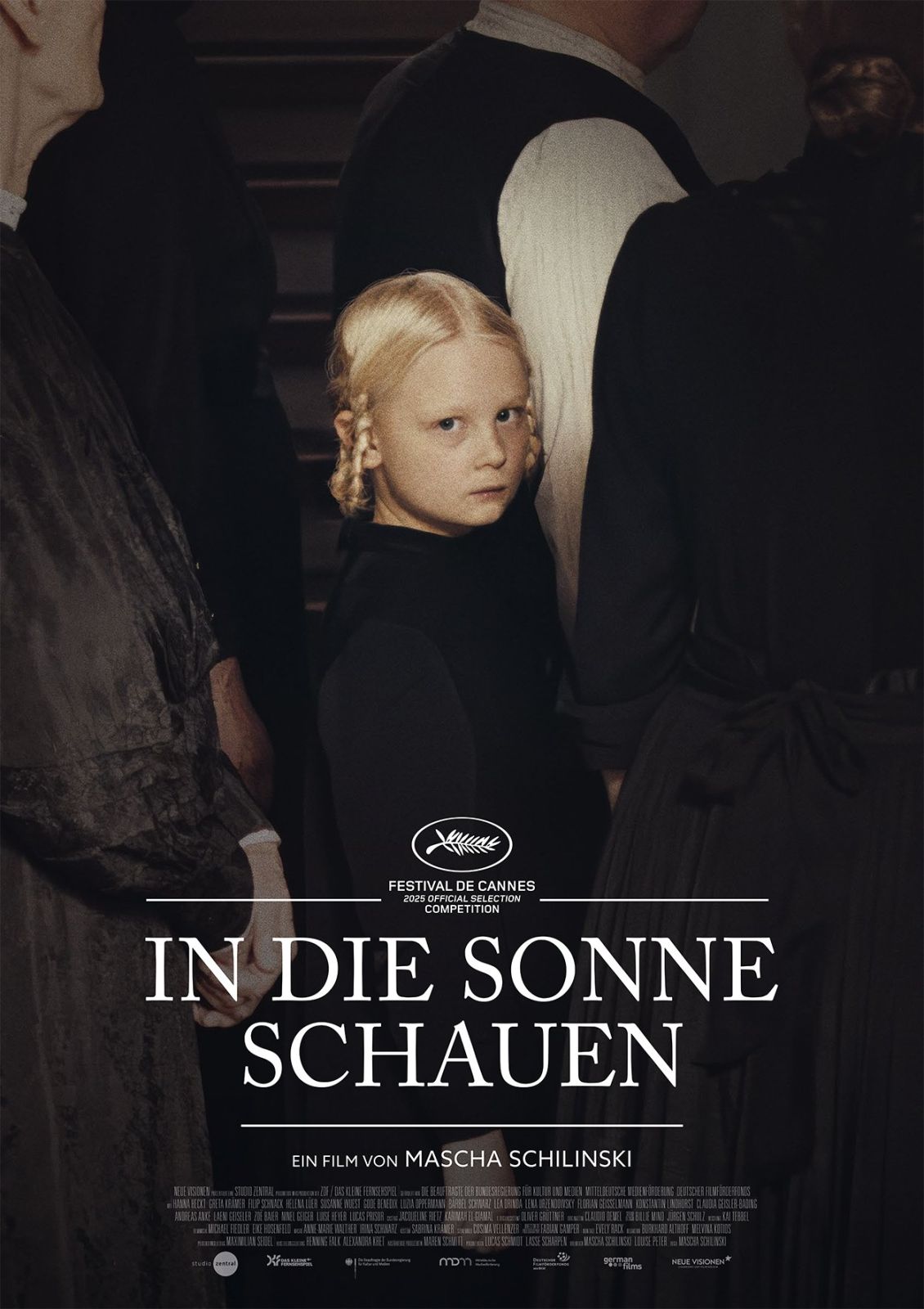 Filmplakat: Deutscher Filmpreis 2026  In die Sonne schauenZu Gast: Mascha Schilinski  