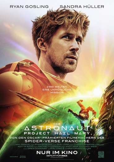 Filmplakat: Saisonstart 2026  Der Astronaut – Project Hail Mary