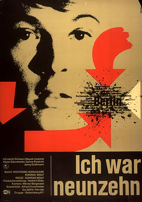 Filmplakat: 80 Jahre Defa: Ich war neunzehn (1968)