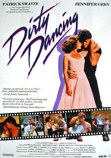 Filmplakat:  MINI Berlin Movie Nights   Ausverkauft Dirty Dancing